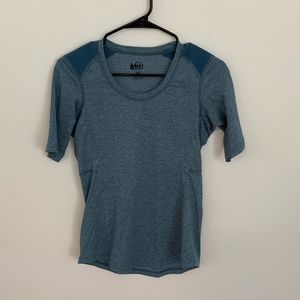 REI Screeline Tee - Women's XS - Blue